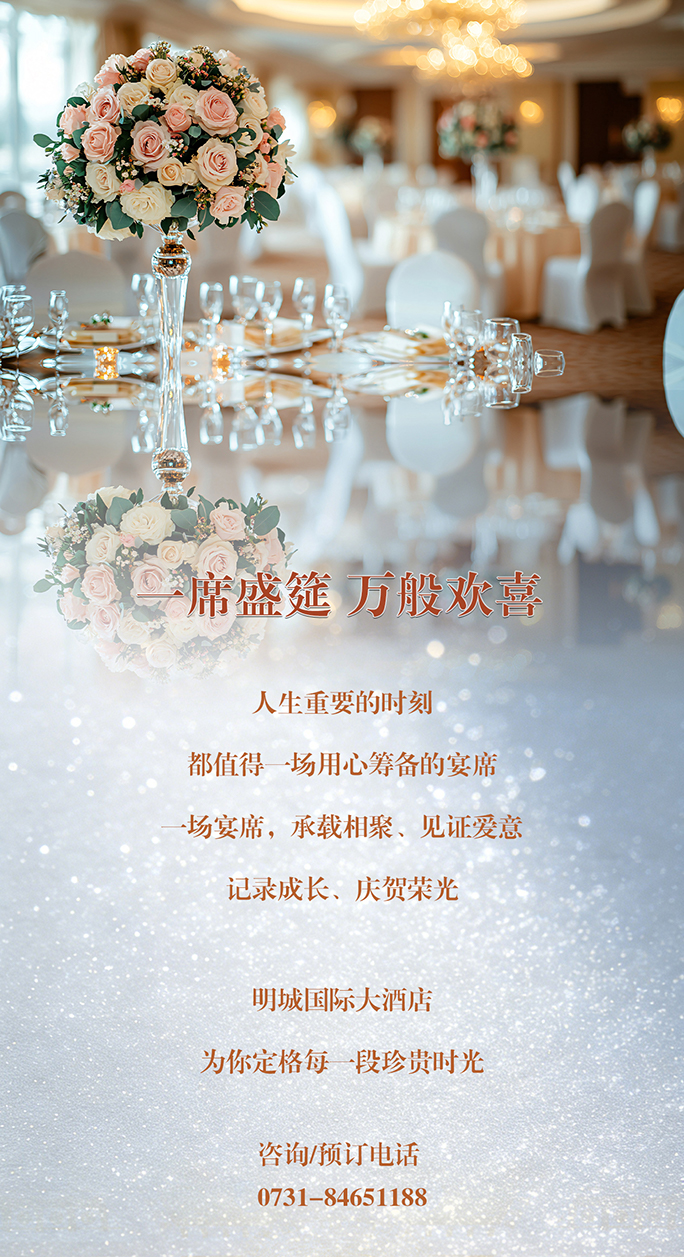 A FEAST FOR EVERY JOY | 一席盛筵，万般欢喜｜明城国际·定格每段珍贵时光